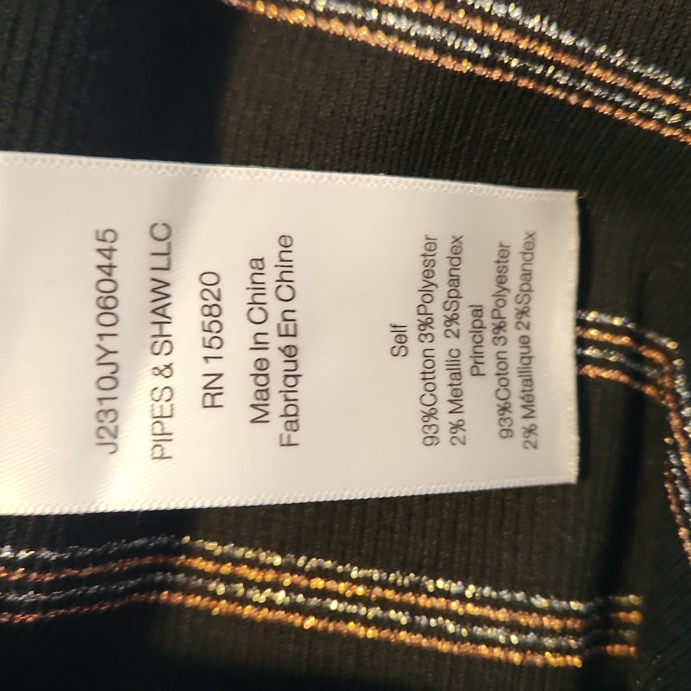 NWOT Veronica Beard Black Turtleneck Size M - Picture 5 of 12